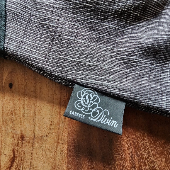 NEW C.divin handmade crossbody bag, black/ gray - Picture 8 of 13